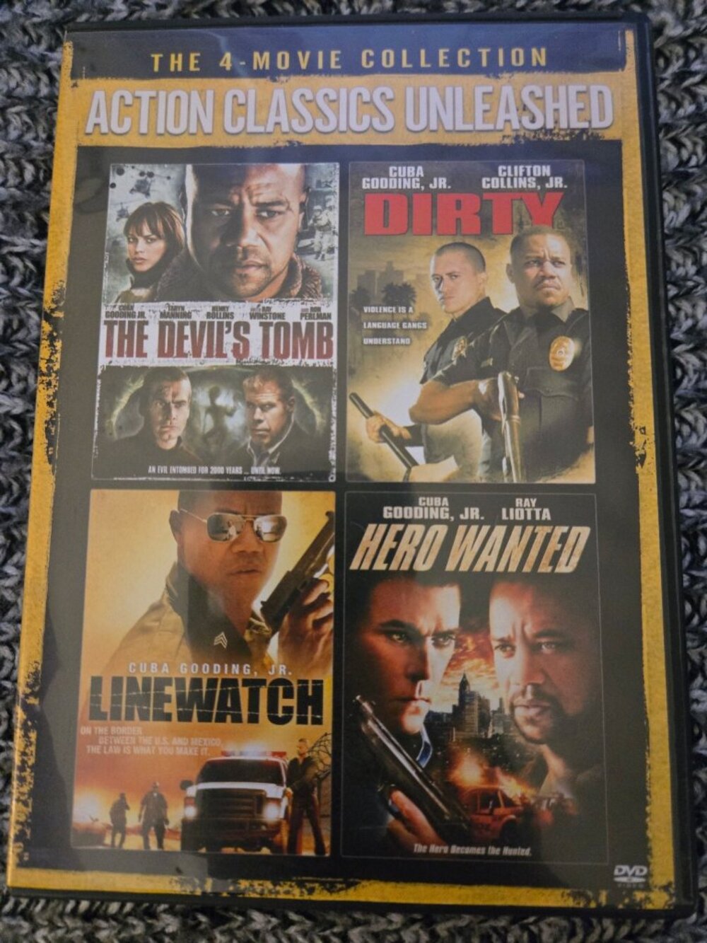 Action Classics Unleashed 4-Movie Collection DVD Cuba Gooding Jr.